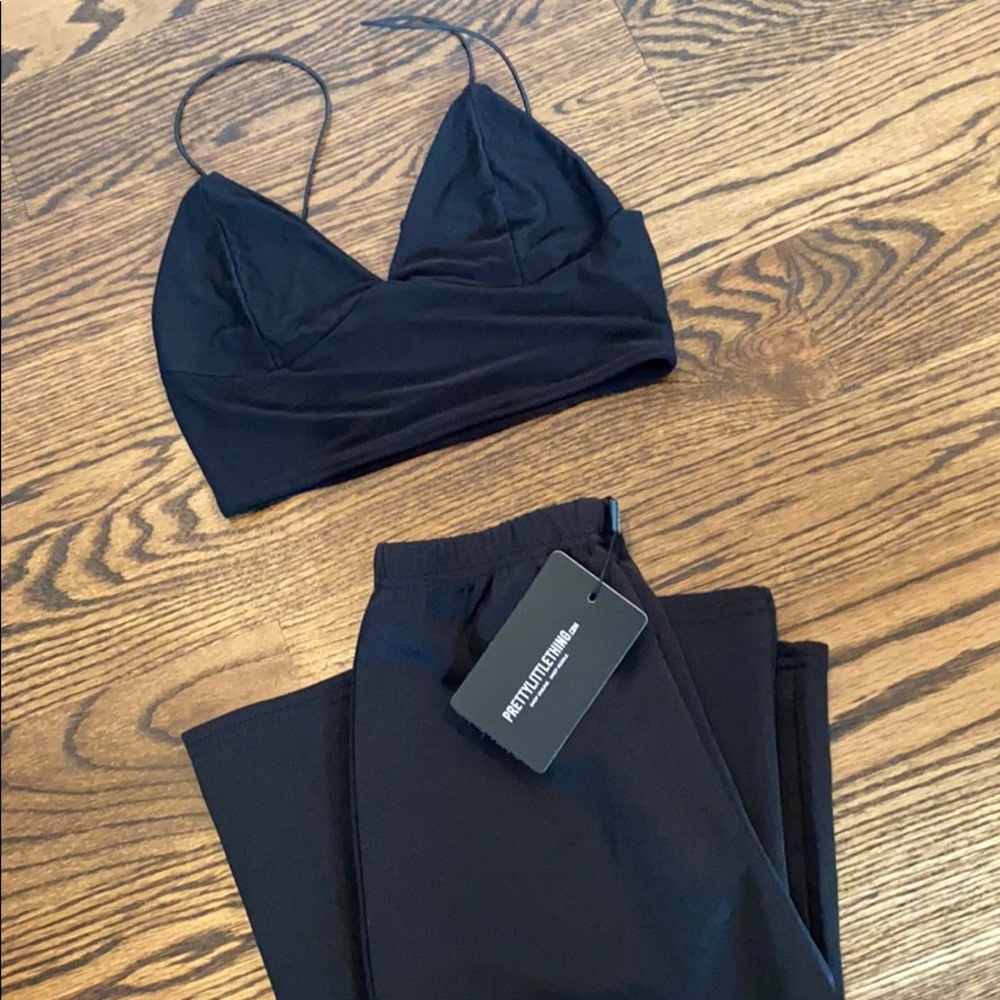 Black two-piece set